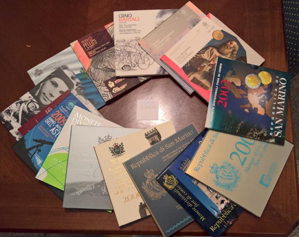 Mailing List 123 30/10/2017 I Divisionali in Euro della Repubblica di San Marino