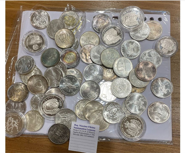 Mailing List 72 19/09 Replichiamo con le 1000 Lire in Argento ma di San Marino...pochi pezzi disponibili!