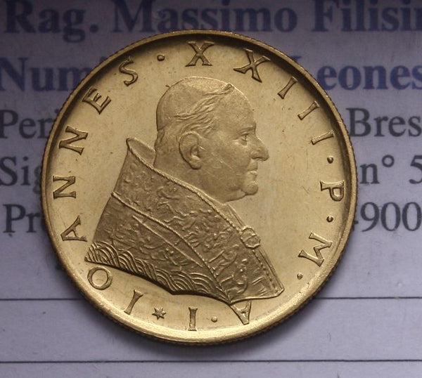 Mailing list 106 12/12 Fantastica selezione di 100 Lire oro papali di Pio XII e non solo