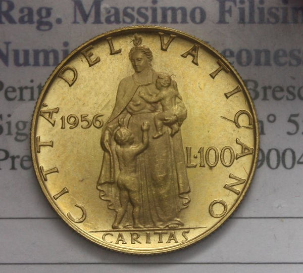 Mailing List 53 12/07 Fantastica offerta con i rarissimi 100 Lire in Oro del Vaticano Pio XII