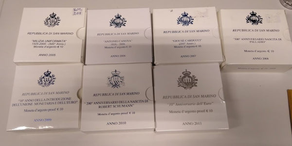 Mailing List 97 09/12 ancora SVENDITA sottocosto: le Commemorative di San Marino