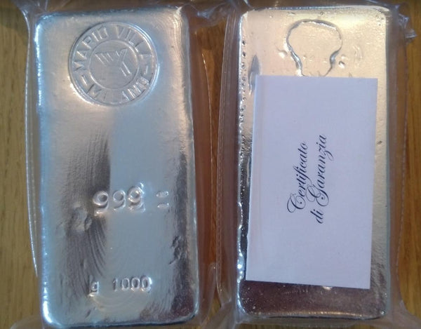 Mailing List 080 Offerta insolita: Lingotti Argento a prezzi super! - Numismatica Leonessa