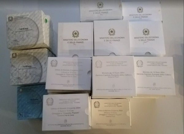 Mailing List 89 23/11 Le prime emissioni Euro commemorative in Argento della Repubblica