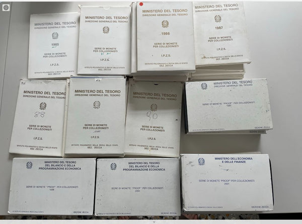 Mailing List 72 27/07 Ritornano i Divisionali in Lire FONDO SPECCHIO!