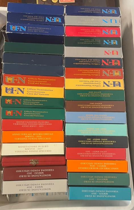 Mailing List 13 30/01 Offerta a prezzi pazzi sui Divisionali Vaticano Proof 2002-2022|