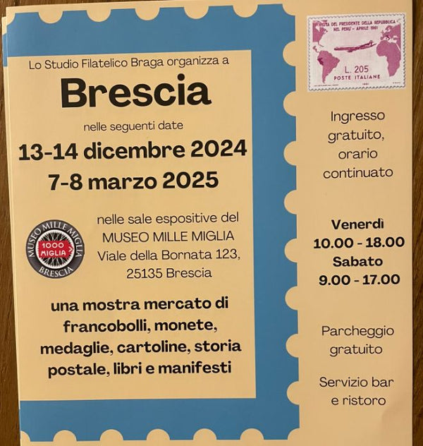 Mailing List 133 10/12 Vi aspetto Tutti al Convegno Numismatico di Brescia 13-14 Dicembre!
