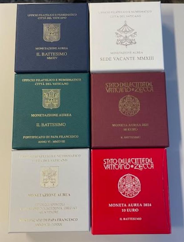 Mailing list 75 29-07 A volte ritornano! i 10 Euro in Oro del Vaticano!