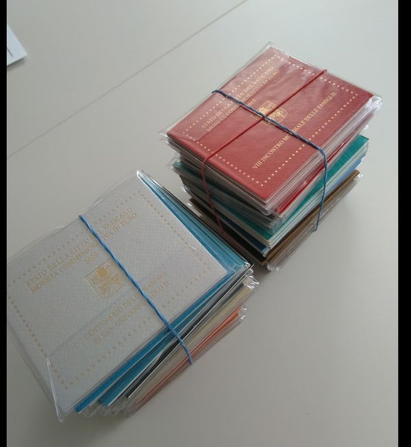 Mailing List 59 Riprenderemo con una offerta SHOCK sui 2 Euro Vaticano Commemorativi FDC