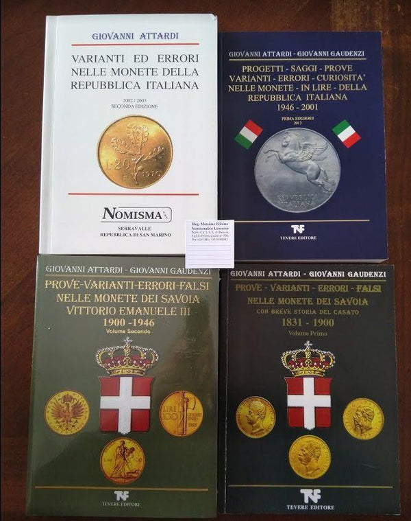 Mailing list 15 12-02 Riassortiamo la straordinaria offerta di Libri di Numismatica - Numismatica Leonessa