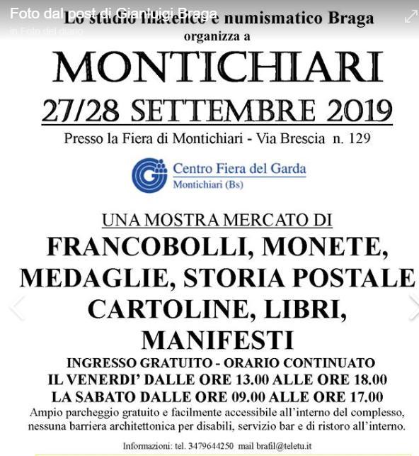 Mailing List 076 Vi aspetto tutti al Convegno Numismatico di Montichiari (BS) il 27/28 Settembre 2019 - Numismatica Leonessa