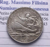 NL* ROMA CITTA' DEL VATICANO Papa PIO XI 5 Lire ARGENTO 1934 come da foto