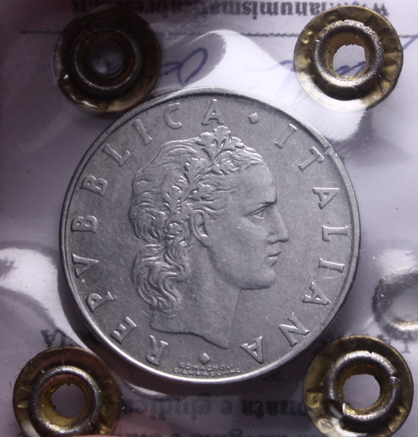 NL* Italia Repubblica 50 LIRE VULCANO 1954 SPL/qFDC Perizia Manfredini Paolo