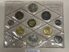 NL* ITALIA Divisionale 1985 CON 500 Lire ARGENTO CARAVELLE + MANZONI FDC NO AST