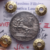 NL* VEIII 1 LIRA ARGENTO 1917 QUADRIGA BRIOSA SPL+ Perizia Filisina Massimo