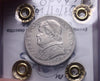 NL* PAPAL STATES PIUS IX 1 SILVER LIRA 1866 XXI QFDC Filisina M. Grading