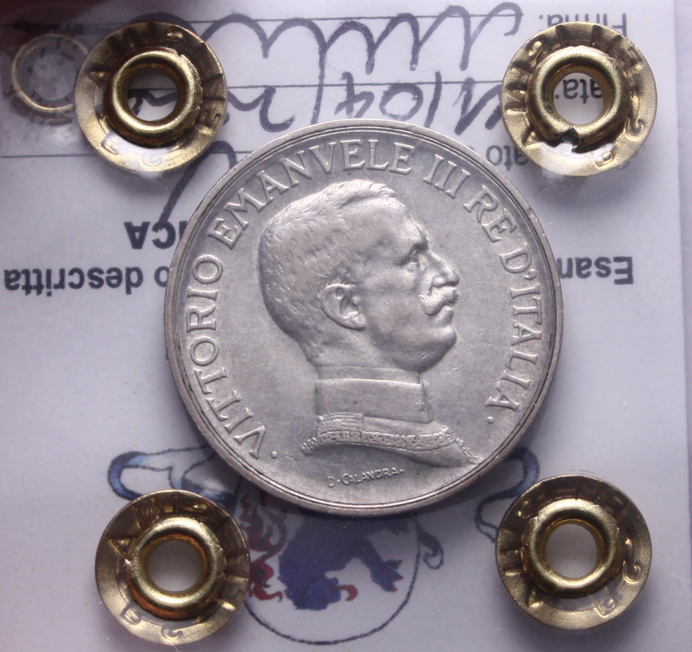 NL* VEIII 1 LIRA ARGENTO 1916 QUADRIOGA BRIOSA RARA BB/SPL Perizia Filisina * 2