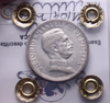 NL* VEIII 1 LIRA ARGENTO 1916 QUADRIOGA BRIOSA RARA BB/SPL Perizia Filisina * 2