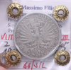 NL* VEIII 2 LIRE ARGENTO AQUILA SABAUDA 1905 BB/SPL Perizia Filisina Massimo