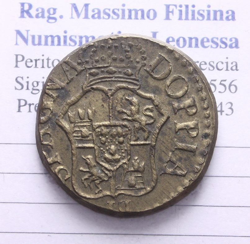 NL*  SPAGNA PESO MONETALE DA 1 DOPPIA IN ORO DI SPAGNA da grammi 12.62 come foto