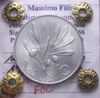 NL* Italia Repubblica 10 LIRE PEGASO 1950 LEG. CAPOVOLTA FDC Perizia Filisina