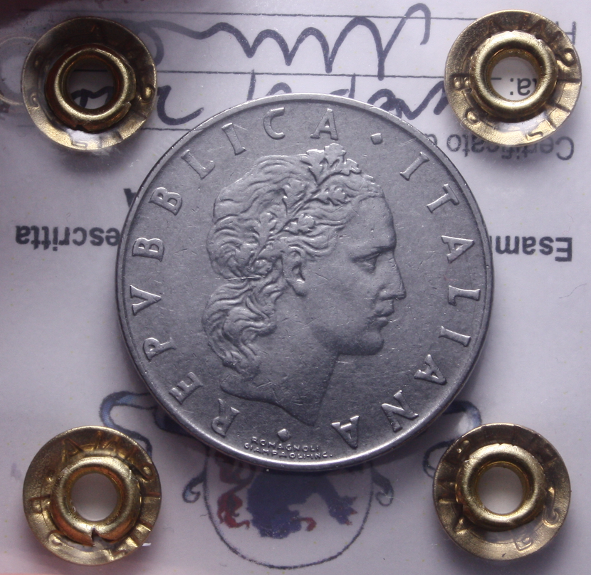 NL* Italia Repubblica 50 LIRE VULCANO 1958 RARA BB/SPL Perizia Filisina Massimo