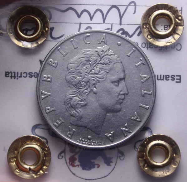 NL* Italia Repubblica 50 LIRE VULCANO 1958 RARA BB/SPL Perizia Filisina Massimo