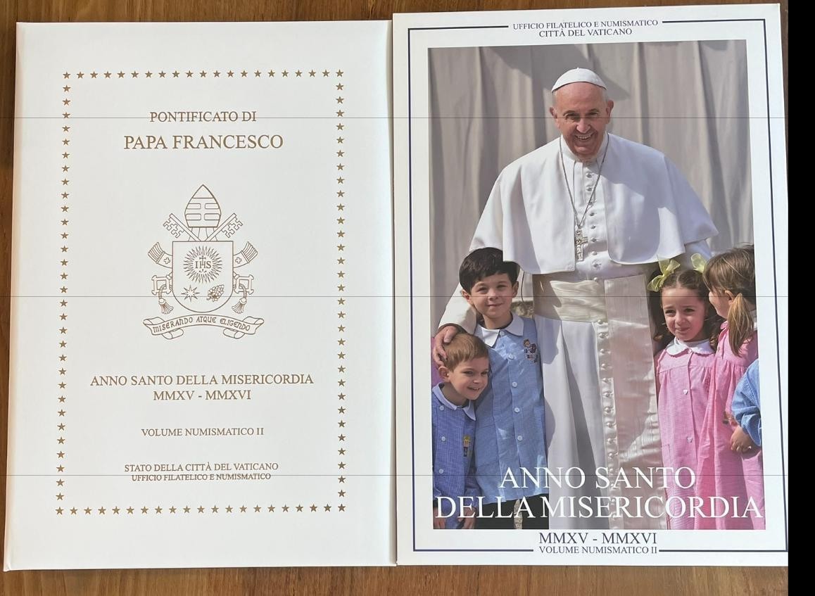 NL*CITTA' DEL VATICANO PAPA FRANCESCO Volume Numismatico 2016 II DIVISIONALE + C