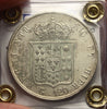 NL* DUE SICILIE FERDINANDO II 120 GRANA Argento 1857 SPL+ Perizia Filisina M