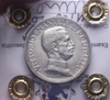 NL* VEIII Italia 1 LIRA ARGENTO 1915 QUADRIGA BRIOSA BB/SPL Perizia Filisina * 2