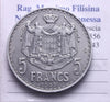 NL* MONACO PRINCE LOUIS II 5 FRANCS 1945 eccellente