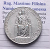 NL* ROMA CITTA' DEL VATICANO Papa PIO XI 10 Lire ARGENTO 1931 ECCELLENTE