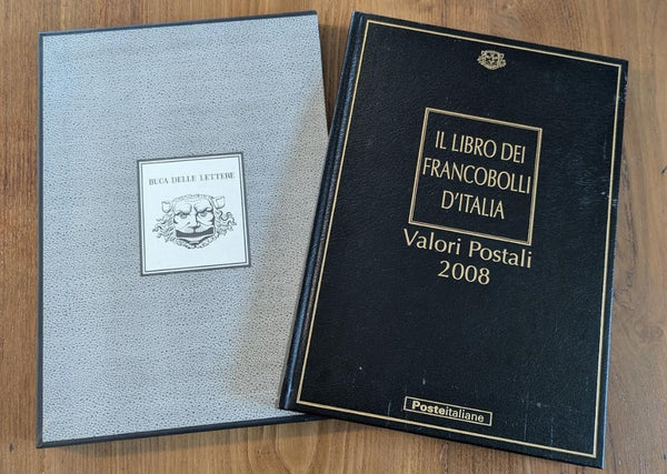 NL* BUCA DELLE LETTERE il Libro dei FRANCOBOLLI D'ITALIA Volume 2008 vuoto