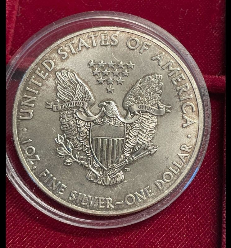 NL* U.S.A. 1 DOLLARO ARGENTO 2015 1 ONCIA ARGENTO PURO Liberty Walking-SILVER OZ