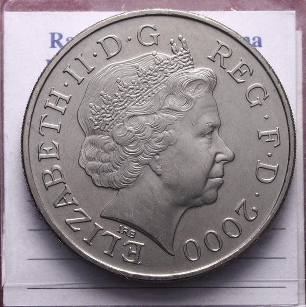 NL* REGNO UNITO ELISABETTA II THE QUEEN MOTHER 5 POUNDS / STERLINE 2000 foto