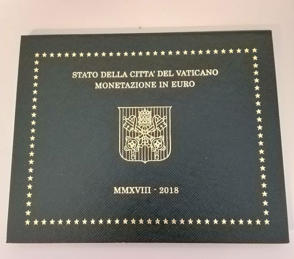NL* CITTA' DEL VATICANO PAPA FRANCESCO Divisionale 2018 8 valori in euro FDC