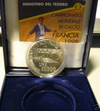 NL* ITALIA 10000 Lire Argento 1998 MONDIALI CALCIO FRANCIA PROOF set zecca