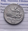 NL* ROMA CITTA' DEL VATICANO Papa PIO XI 5 Lire ARGENTO 1930 come da foto