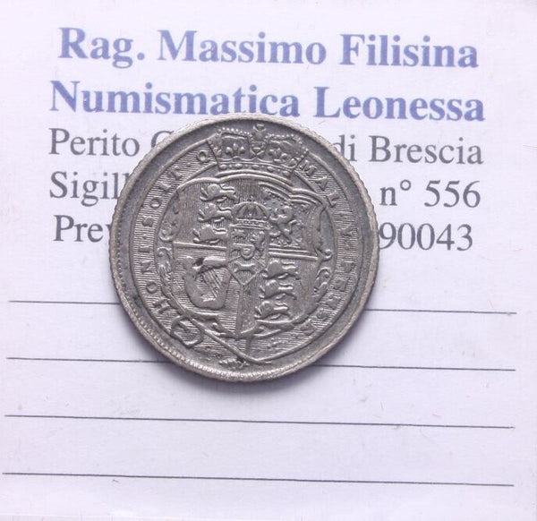 UK* KING GEORGE III 6 PENCE Silver 1816 as per photo