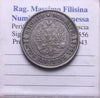 NL* FINLANDIA ALESSANDRO III 1 MARKKA Argento 1892