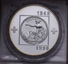 NL*SWITZERLAND CONFEDERATION 20 Francs Silver 1998 HELVETIA 1848-1998 PROOF Porthole