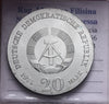 NL* D.D.R.  EST GERMANY 20 DM SILVER 1974 EMANUEL KANT FDC - Unc