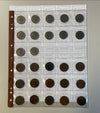 NL* REGNO ITALIA VEIII Lotto 27 MONETE IMPERO E 10 CENTESIMI APE MOLTO BELLE