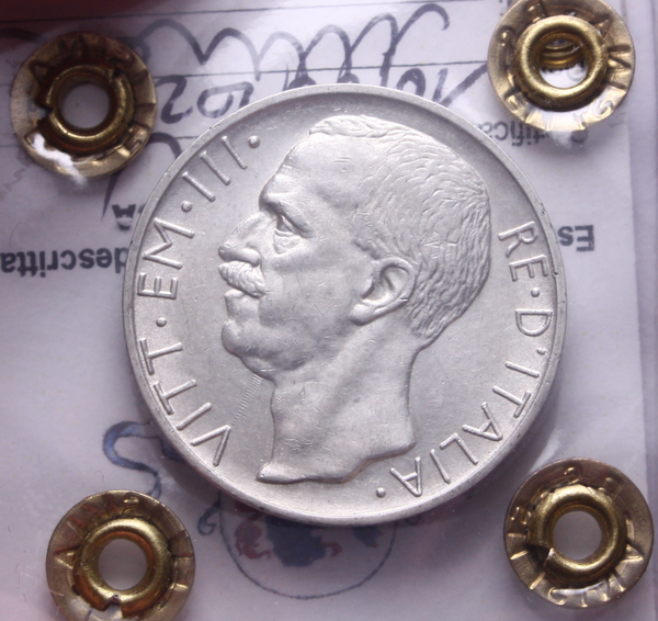 NL* VEIII 10 LIRE Argento BIGA 1926 R2 BORDO LARGO QSPL Perizia Filisina Massimo