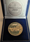 NL* ITALIA Medaglia Argento VERSO IL III MILLENNIO CALENDARIO 2000 FDC set zecca