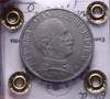 NL* VEIII Italia BUONO 2 LIRE FASCIO 1925 SPL+ COLPETTINO Perizia Filisina
