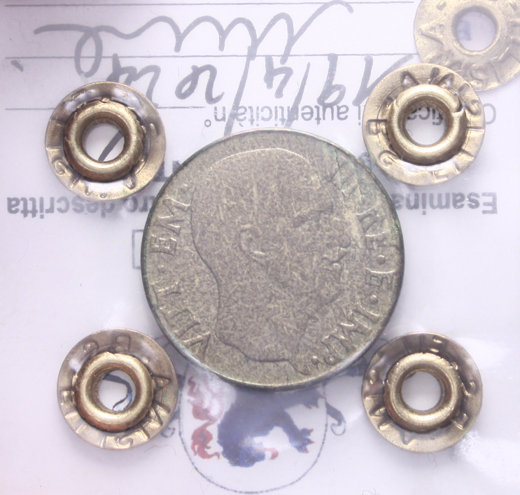 NL*VEIII 5 CENTESIMI BRONZITAL IMPERO 1943 XXI NC QFDC Perizia Filisina Massimo