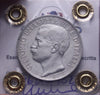 NL* VEIII RE D'ITALIA 2 Lire ARGENTO 1911 CINQUANTENARIO QSPL Perizia Filisina