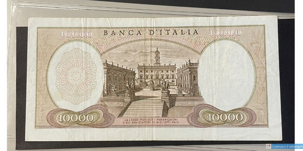 NL* BANCA D'ITALIA Banconota 10000 Lire MICHELANGELO 15 FEBBRAIO 1973 063809