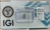 NL* DIAMANTE NATURALE Certificato IGI 0.36 CARATI Colore G VVS2 TRIPLA Excellent