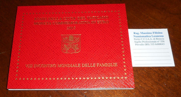 NL * VATICAN Pope FRANCIS 2 EURO 2015 World Meeting of Families FDC mint set
